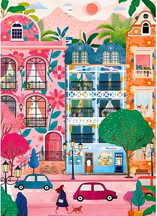 Immagine prodotto Pieces & Peace Puzzle 1000 pieces Flower Power (1000 pezzi)