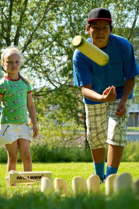 Actual product image Mölkky Viking game Original