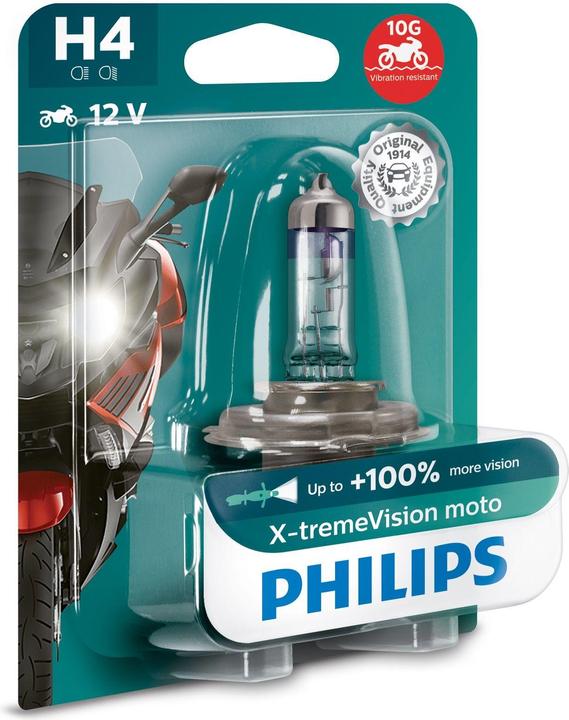 Produktbild Philips X-treme Vision Moto (H4)