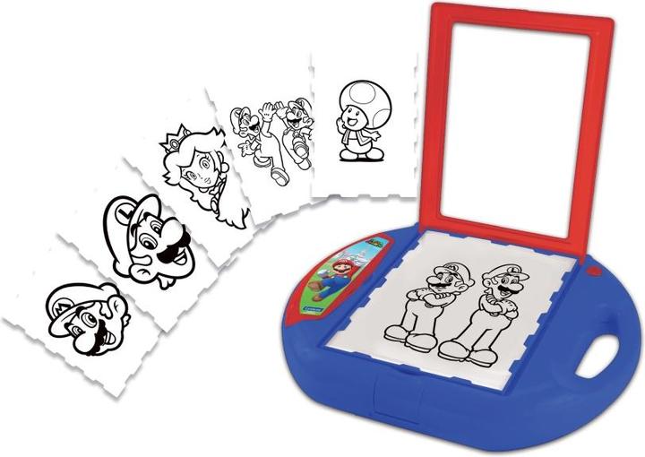 Immagine prodotto Lexibook Proiettore da disegno di Super Mario con stencil e timbri
