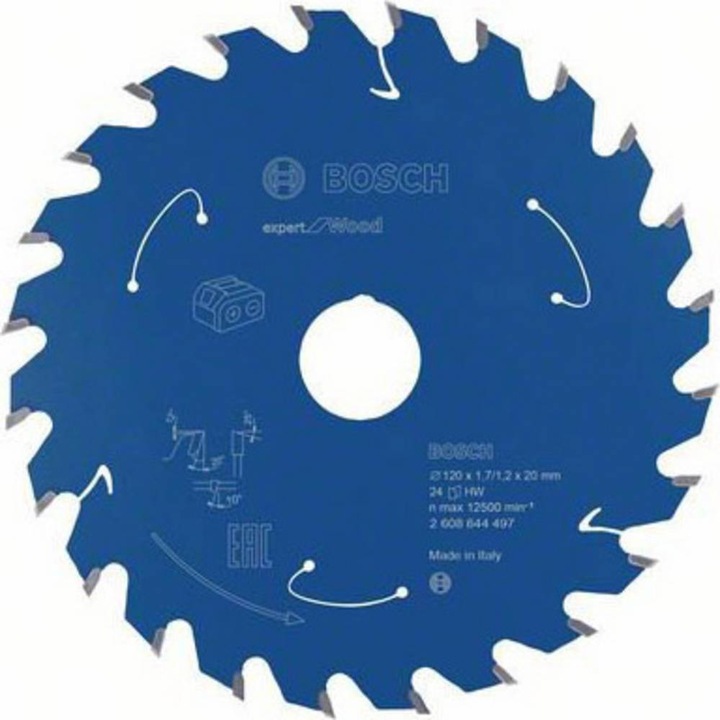 Actual product image Bosch Professional Zubehör Cordless circular saw blade Expert for Wood, 190 x 1.5/1 x 30, 48 teeth