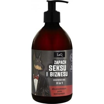 LaQ, Duschmittel, Laqdoberman Exklusives Schwarzes Mattes Duschgel 8 In 1 500ml (500 ml)
