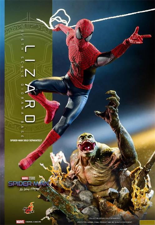 Image du produit Hot Toys Spider-Man : No Way Home socle diorama 1/6 Lizard