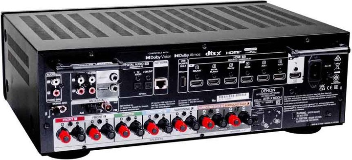 Actual product image Denon AVR X1800H (7.2 channels, FM)