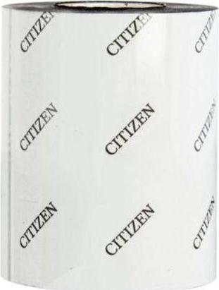 Actual product image Citizen Thermal transfer ribbon, wax/resin, 110mm, Thermal transfer ribbon, wax/resin, Roll width: 110mm (11 cm, White)
