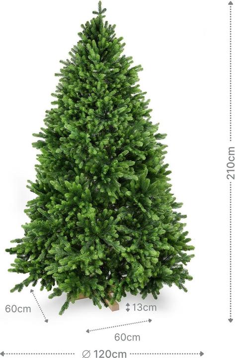 Produktbild Hermex Kunst-Weihnachtsbaum (210 cm)