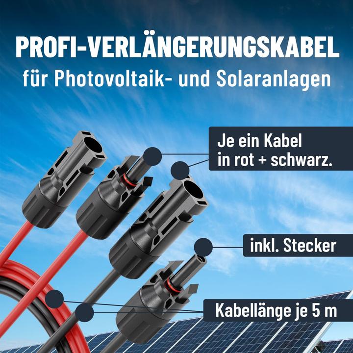 Produktbild Absina Solarkabel Set (Solarkabel)
