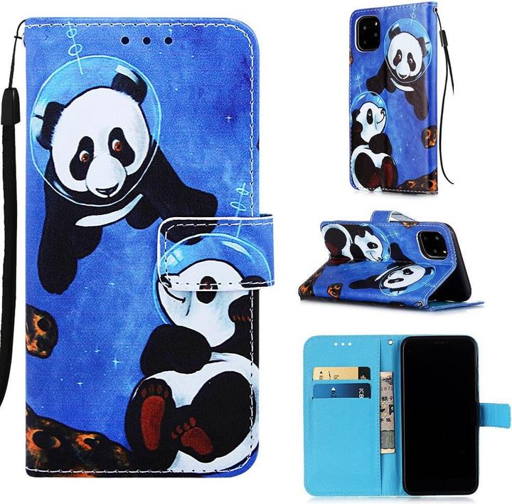 Produktbild Ueli Express iPhone 11 Pro Max Buch Etui Tasche mit Kartenfach Astronaut (Apple iPhone 11 Pro Max)