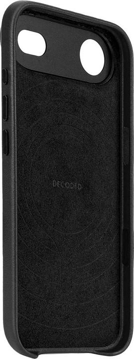 Actual product image Decoded Leather Backcover Apple iPhone Air Black (Apple iPhone 17 Pro)