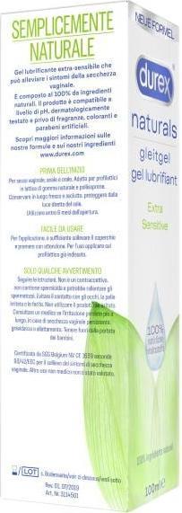 Produktbild Durex Naturals (100 ml)