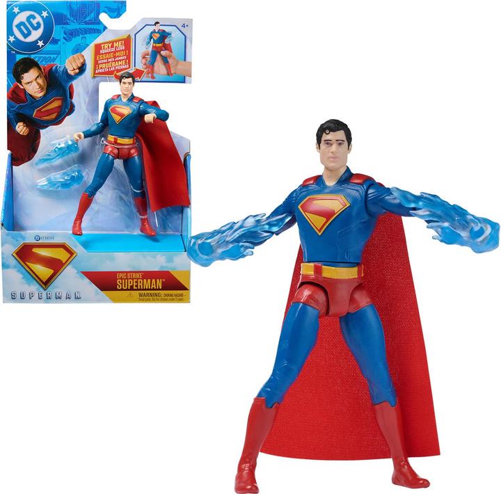 Actual product image Superman Movie Feature Figure 15 cm -