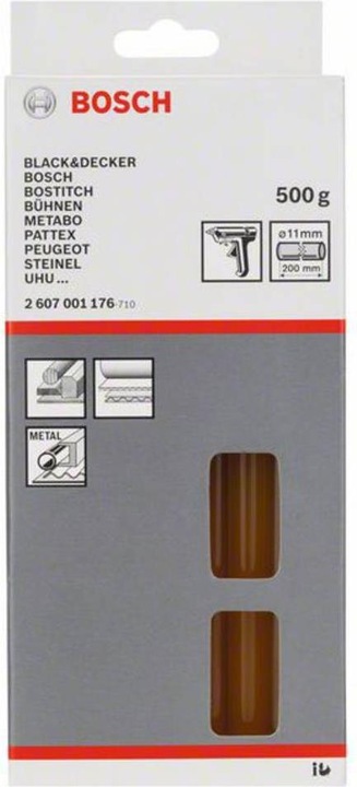 Image du produit Bosch Professional Zubehör Bâtonnets de colle BOSCH, jaune, naturel
