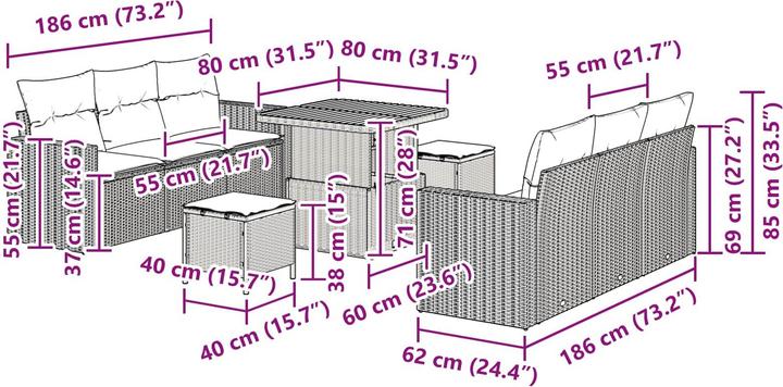 Produktbild vidaXL Ariel