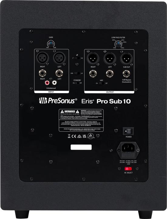 Immagine prodotto PreSonus Eris Pro Sub 10 (Passivo, 1 pz., 1x 250 W)