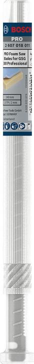 Actual product image Bosch Professional Zubehör PRO Foam saw blade, 200 mm, 2-piece.