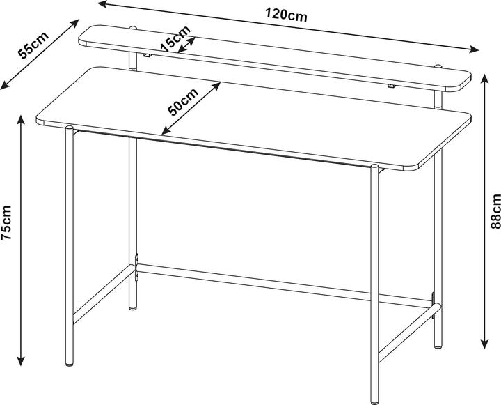Image du produit En.Casa Samnanger (120 x 55 x 88 cm)