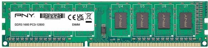 Produktbild PNY 8 GB DDR3-RAM PC1600 (DIM8GBN12800/3-SB) 1x8GB (1 x 8GB, 1600 MHz, DDR3-RAM, DIMM)