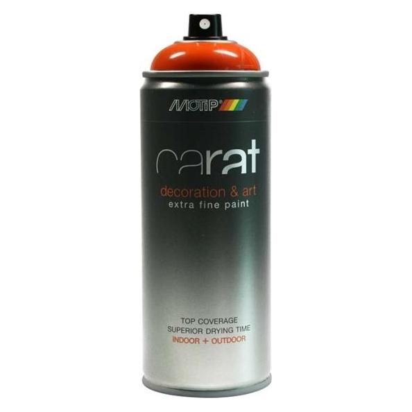 Motip, Kleuren + Verf Voor Doe-het-zelvers, Karaat Verkeersoranje (400 ml)