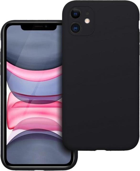 Immagine prodotto OEM Back panel cover Case SILICONE 2mm for IPHONE 11 black (Apple iPhone 11)