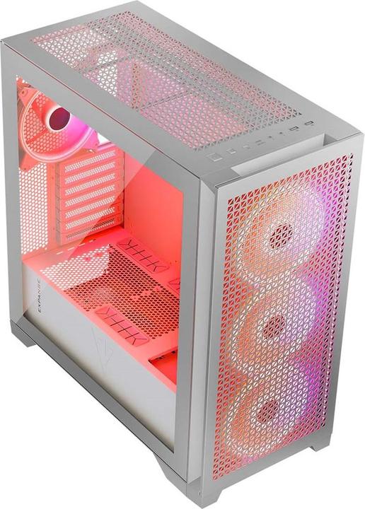 Actual product image Modecom Volcano Expanse T Apex ARGB biała (Mini-ITX, ATX)