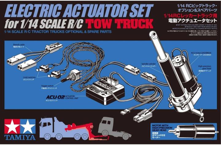 Image du produit Tamiya Actuator Set Tow Truck