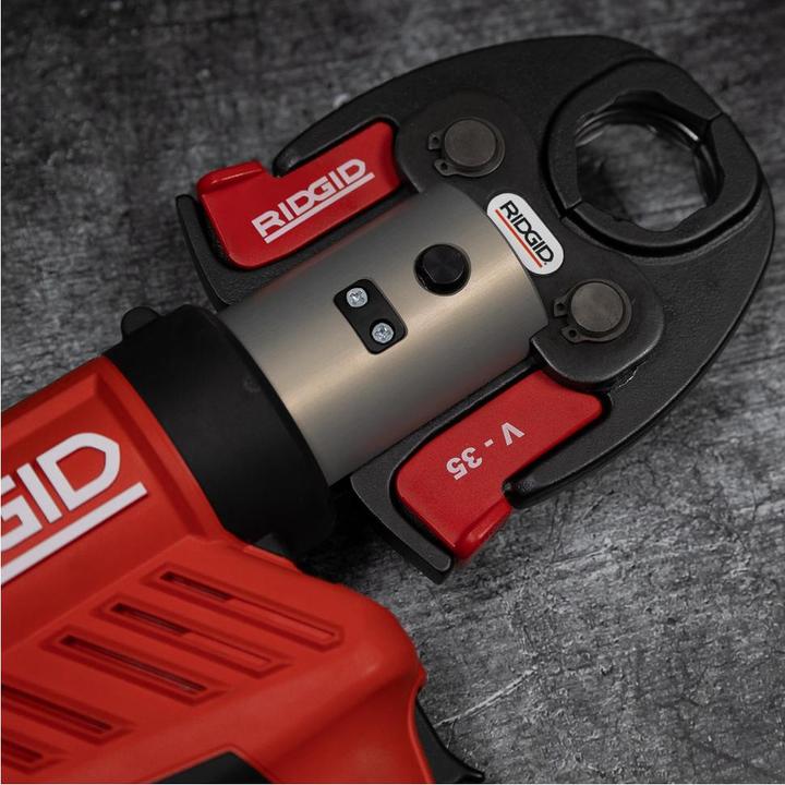 Produktbild Ridgid V35 Kompakt Pressbacke für 24 kN Pressen wie RP240 | RP241 | Viega Picco