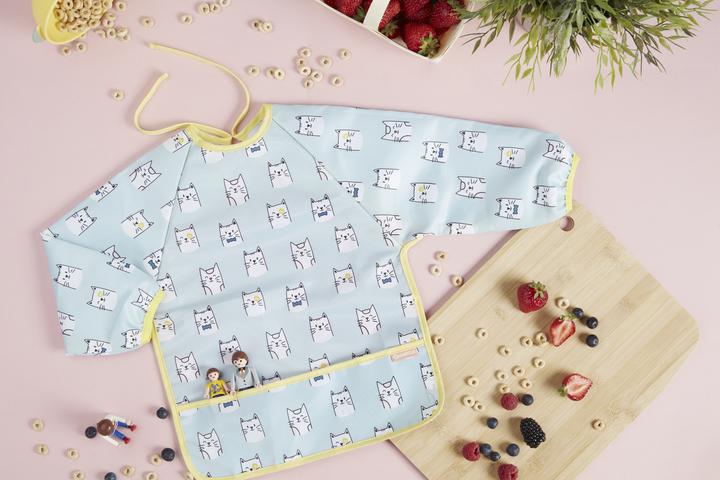 Actual product image Badabulle Sleeve Bib (0 months)