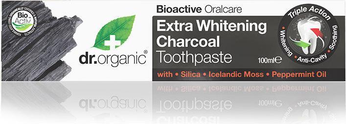 Image du produit Dr. Organic CARBÓN pâtes de dientes 100 ml (100 ml)