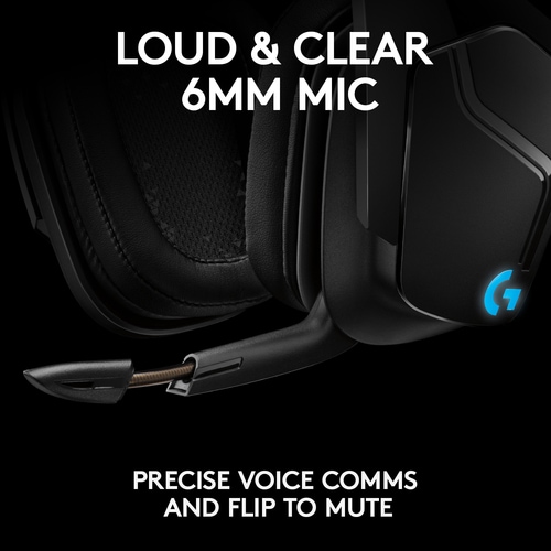 Image du produit Logitech G G935 Son surround sans fil 7.1 LIGHTSYNC pour les jeux - 2,4 GHz - EMEA (Sans fil)