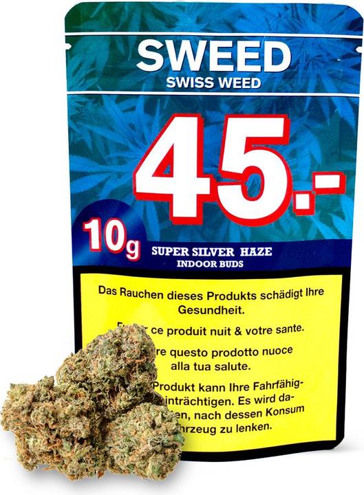 Image du produit Sweed Super Silver Haze (petites fleurs) (10 g, Intérieur)