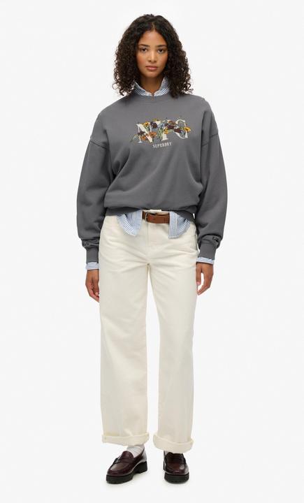 Image du produit Superdry Sweat ras du cou oversize Night Garden (XL)