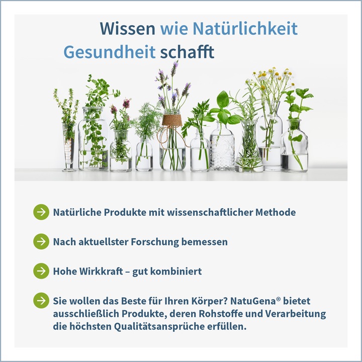 Nährwerte und Zutaten NatuGena Eisen vegan 90 Kapseln (90 Stück, Kapseln)
