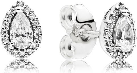 Actual product image Pandora Radiant drops stud earrings (Silver)