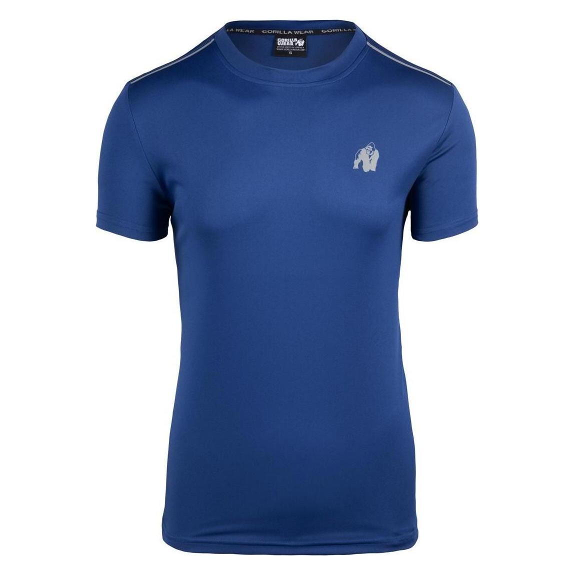 Gorilla Wear, Herren, Sportshirt, Easton (L), Blau, L