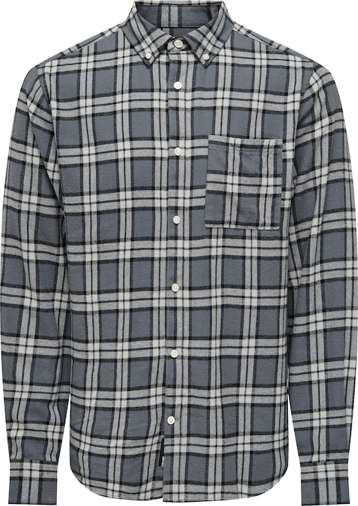 Only & Sons Onsral Ls Slim Check Shirt