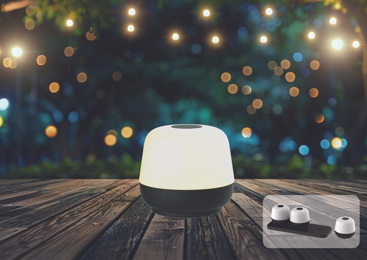 Image du produit Schoenenberger "Akku-Tischleuchten 3er Set mit Ladestation MoveGlow (160 lm)