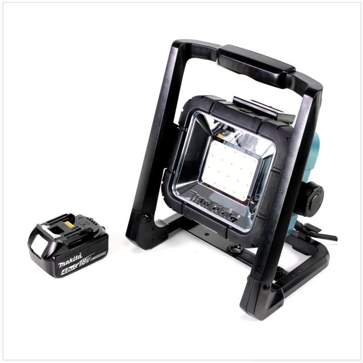 Immagine prodotto Makita DEADML / DML 805 Faretto da costruzione a LED 14,4 - 18 Volt / 230 Volt + 1x BL 1840 B 18V - 4Ah (750 lm)