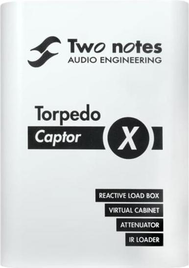 Actual product image Two Notes Torpedo Captor X (16) (Cab Simulator, Attenuator, Loadbox)