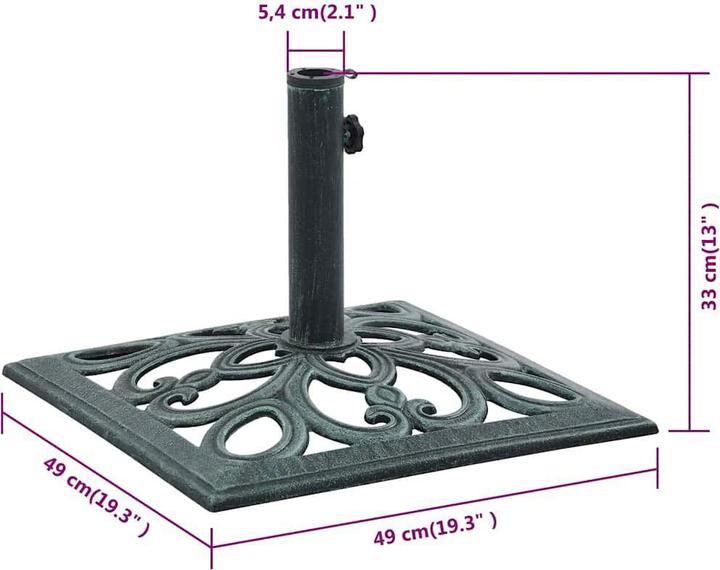 Produktbild vidaXL Sonnenschirmständer
