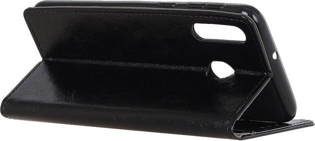 Actual product image MU Classic Crazy Horse Leather Bookcover Series (Huawei P40 Lite E)