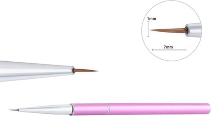 Image du produit Neonail Pinceau Kolinsky No. 00 pour les ongles Pinceau pour les ongles en gel Pinceau pour les ongles (Tampons pour les ongles, Kolinsky nr 00)