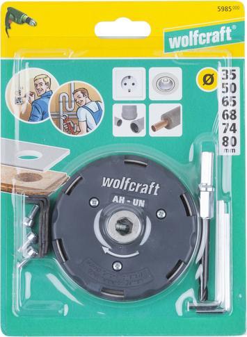 Produktbild wolfcraft 1 verst. LS Ø35,50,65,68,74,80mm (AH-UN)
