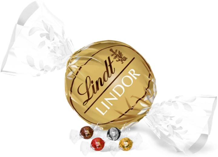 Actual product image Lindt Lindor Maxi Ball Assort 550g E1 Dis (550 g)