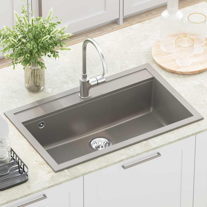Image du produit vidaXL Moderne Spüle (79.50 cm, 50.50 cm)