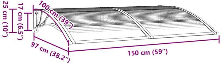 Produktbild vidaXL Hannie (150 x 101 cm)