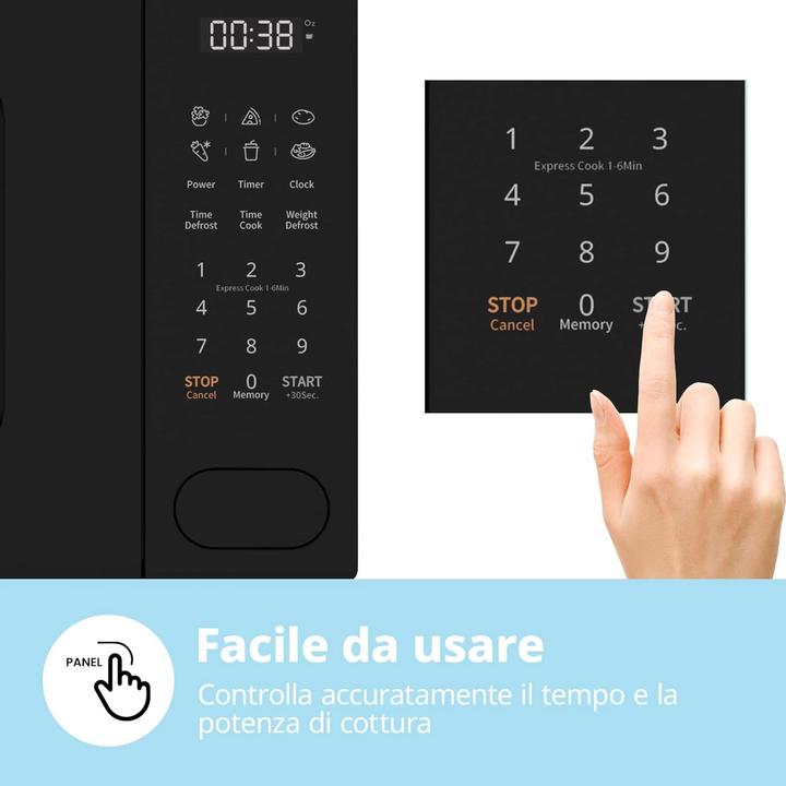 Actual product image Comfee Digital Microwave