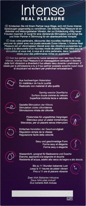 Image du produit Durex Plaisir intense et réel