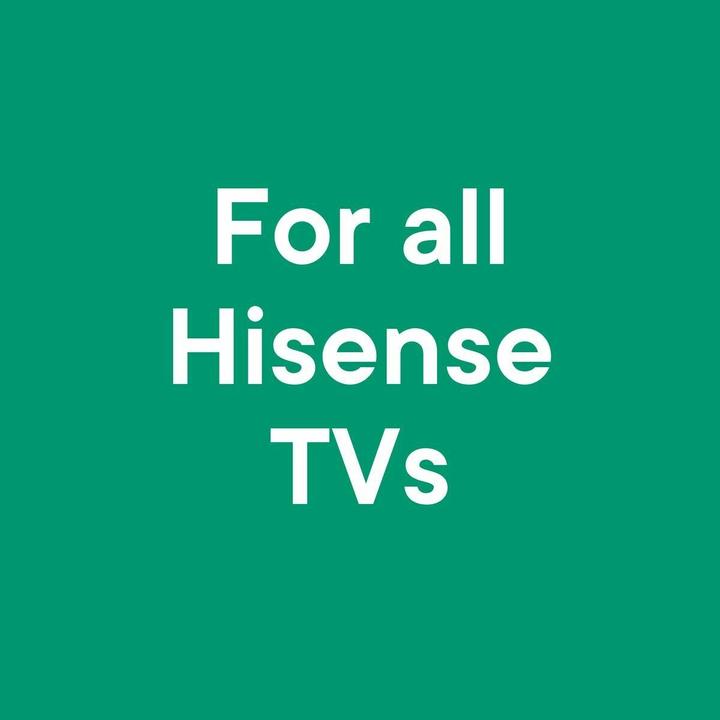 Actual product image One for All Hisense TV Replacement Remote Control (Universal remote control, Infrared)
