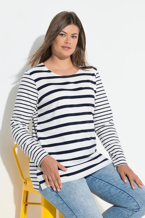 Produktbild Laurasøn Ringelshirt, Langarm, Rundhalsausschnitt (52)