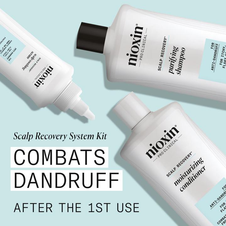 Actual product image Nioxin Scalp Recovery Anti-Dandruff Shampoo For Dry And Itchy Scalp 1000ml (1000 ml, Liquid shampoo)